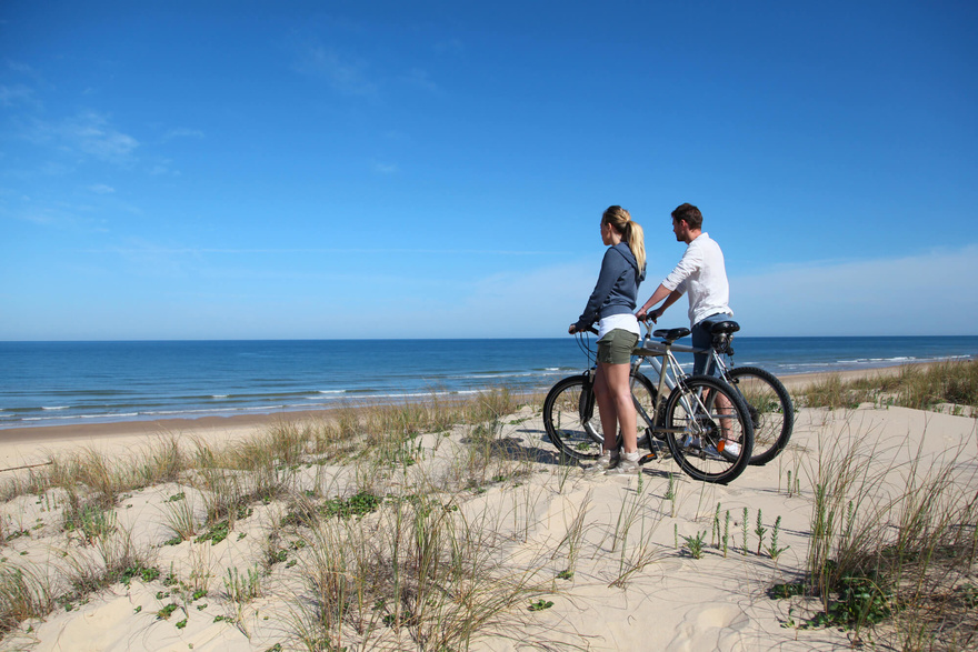 La Vélodyssée un parcours entre plages et forêts sauvages